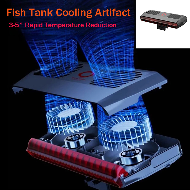 Aquarium Fish Freshwater - Aquarium Product Fish Tank Fan Chiller