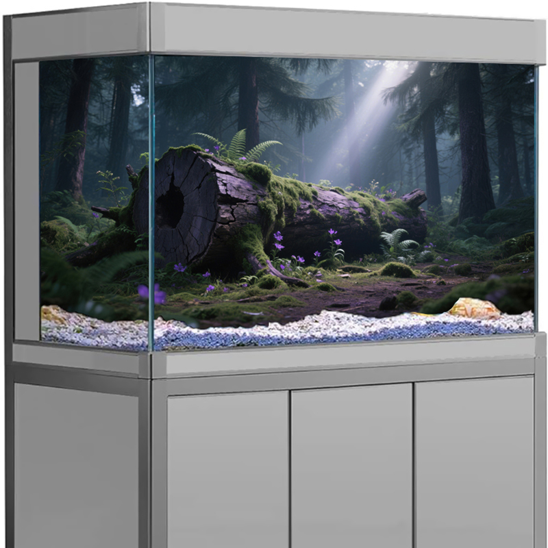 Fish Aquarium Home - Fish Tank Decor Aquarium Background Sticker,
