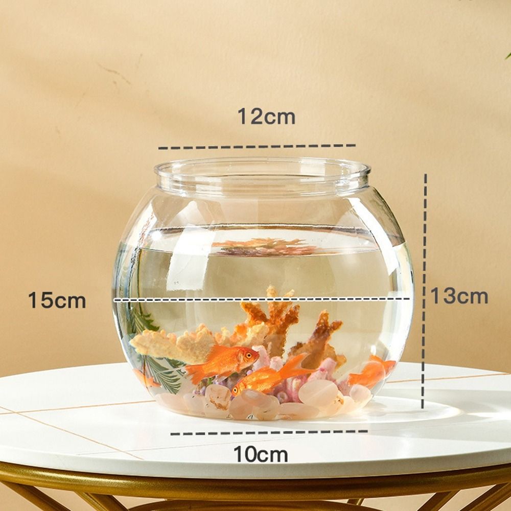 Home Decor Clear Transparent R - Live Fish Aquarium 评论和价格