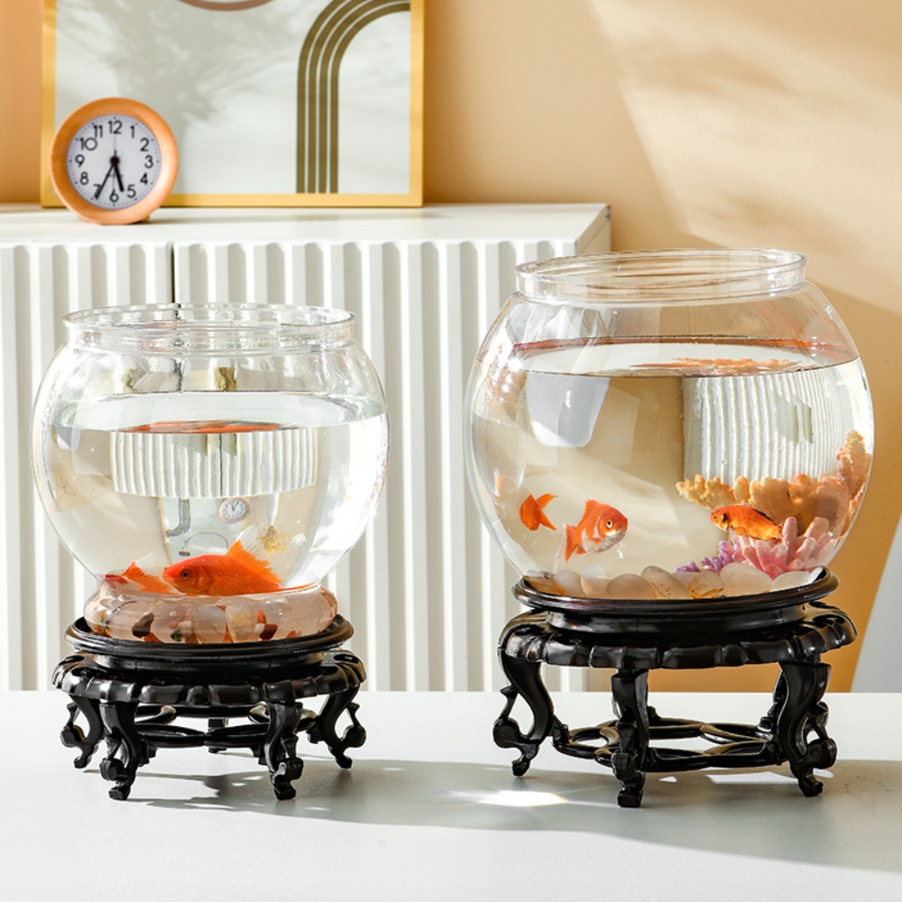 Home Decor Clear Transparent R - Live Fish Aquarium 评论和价格