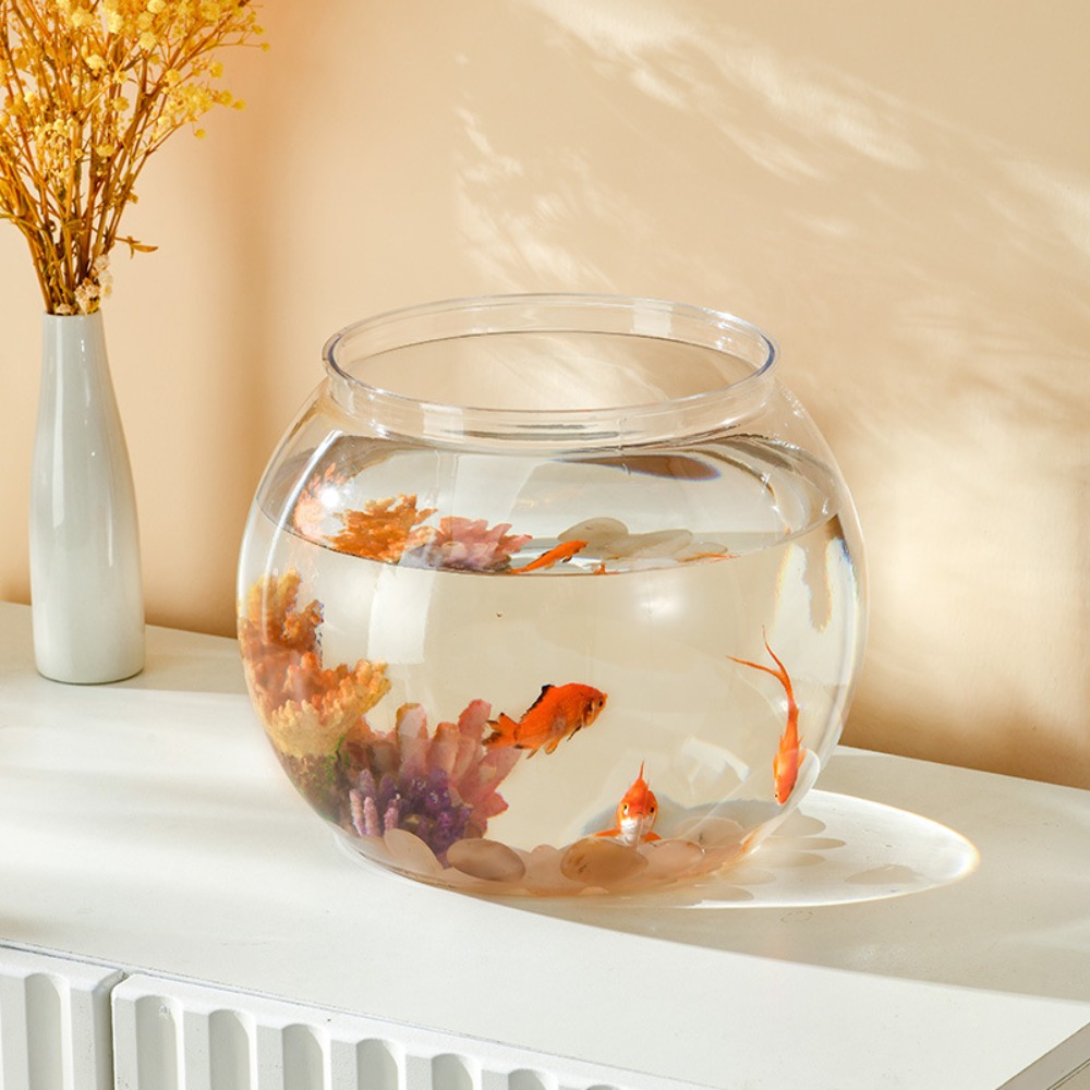 Home Decor Clear Transparent R - Live Fish Aquarium 评论和价格