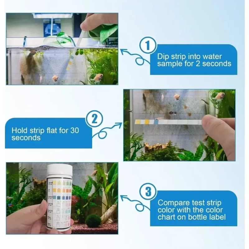 Aquarium Test Strip  Freshwate - Aquarium Fish Freshwater 评论和价格