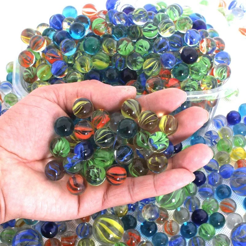50Pcs 14mm Colorful Glass Marb - Fish Aquarium Home 评论和价格