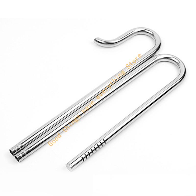 2pcs Stainless Steel Pipe Meta - Aquarium Fish In Online 评论和价格