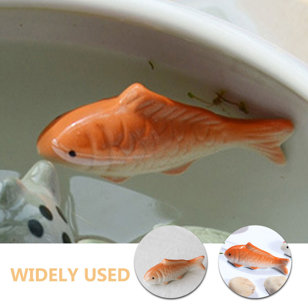 3Pcs Weatherproof Ceramic Floa - Aquarium Fish In Pond 评论和价格