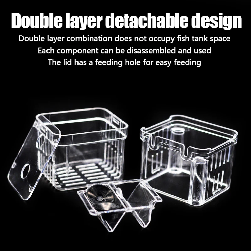 1PC Aquarium Fish Breeder Box  - Live Fish Aquarium 评论和价格