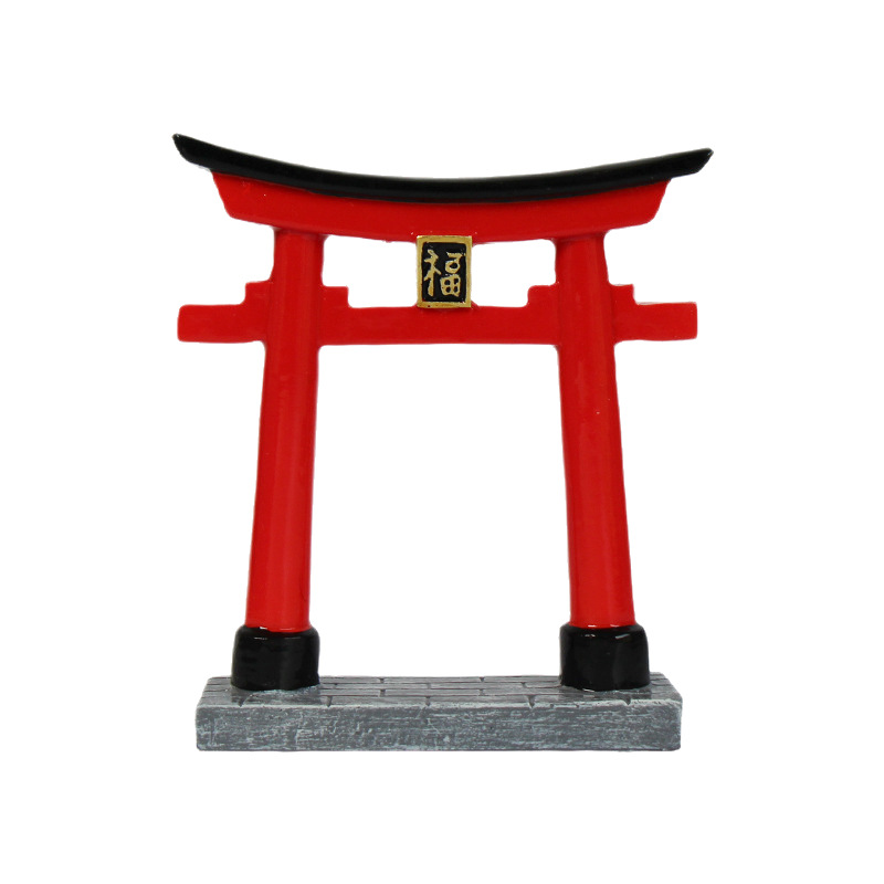 Torii Sculpture Fish Shrine To - Aquarium Fish Japan 评论和价格