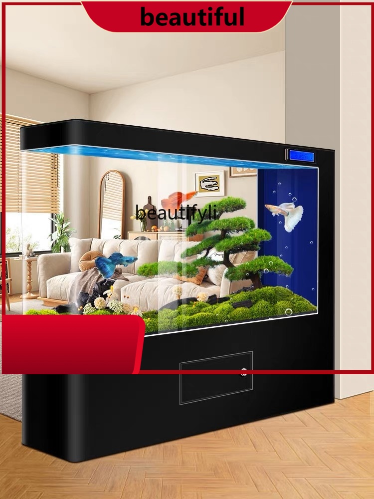 Fish Tank Living Room Light Lu - Live Fish Aquarium 评论和价格