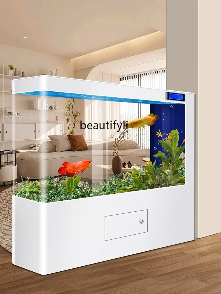 Fish Tank Living Room Light Lu - Live Fish Aquarium 评论和价格