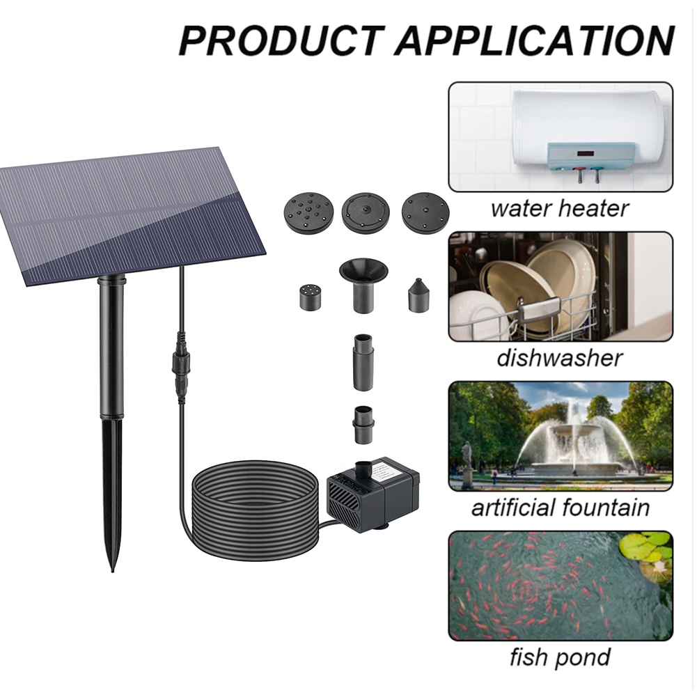 5W 5V Water Fountain Garden De - Fish Aquarium Home 评论和价格