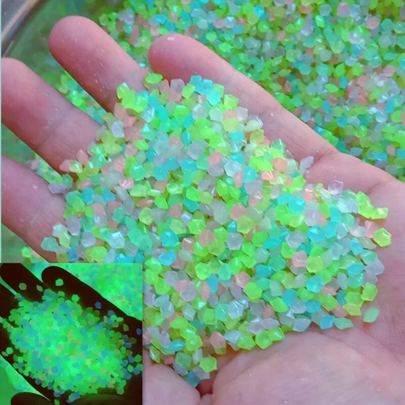 1000pcs 3-5mm Luminous Sand Gl - Fish Aquarium Home 评论和价格
