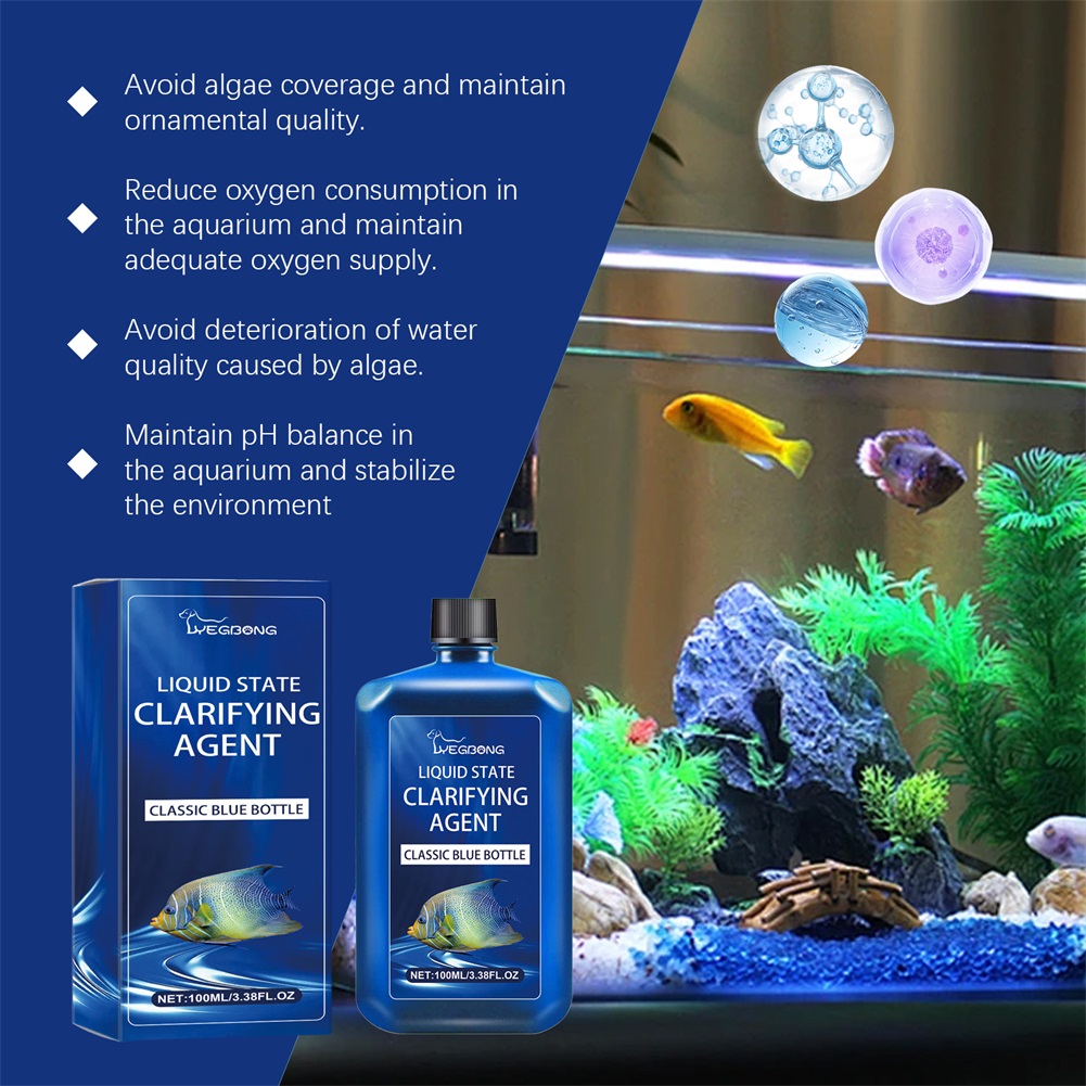 Aquarium Water Clarifier For C - Aquarium Fish In Pond 评论和价格