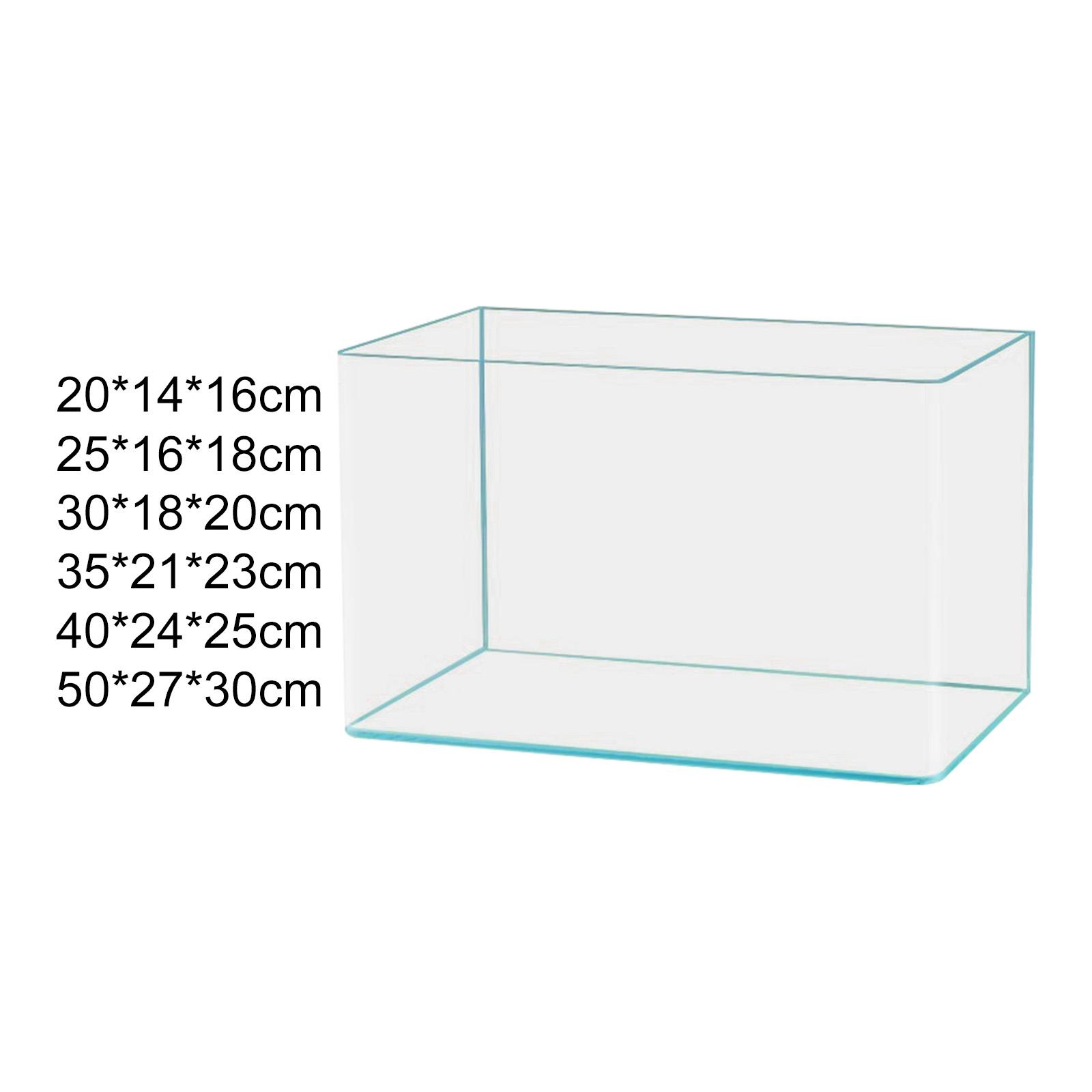 Clear Glass Fish Tank Decorati - Live Fish Aquarium 评论和价格