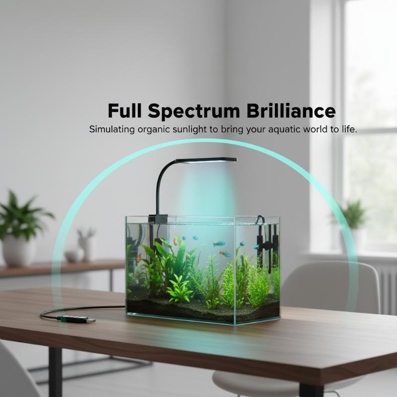 USB Aquarium Clip Light Flexib - Fish Aquarium Home 评论和价格