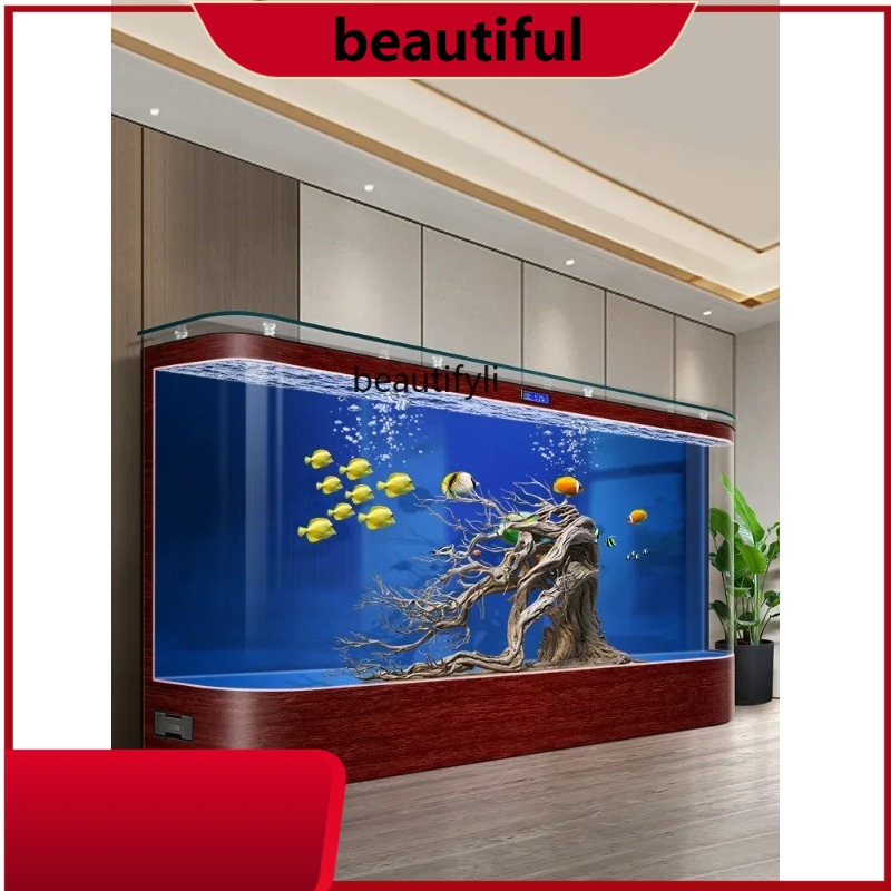Floor-to-ceiling ecological fi - Live Fish Aquarium 评论和价格
