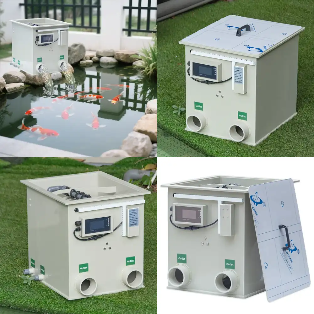 QihangRAS 5300 Gallon Koi Pond - Fish Aquarium Home 评论和价格