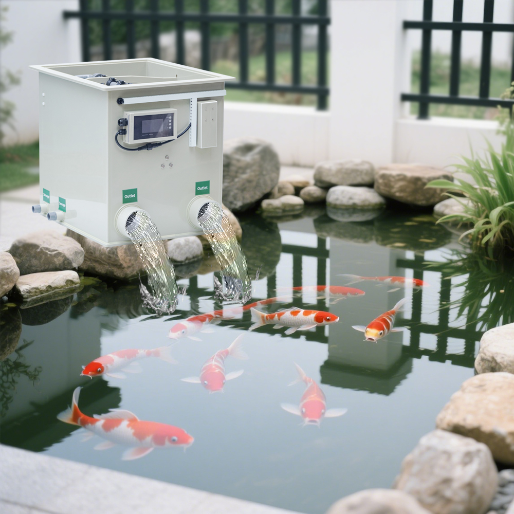 QihangRAS 5300 Gallon Koi Pond - Fish Aquarium Home 评论和价格