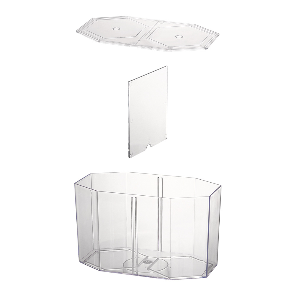 Acrylic Two Splits Guppy Fish  - Live Fish Aquarium 评论和价格