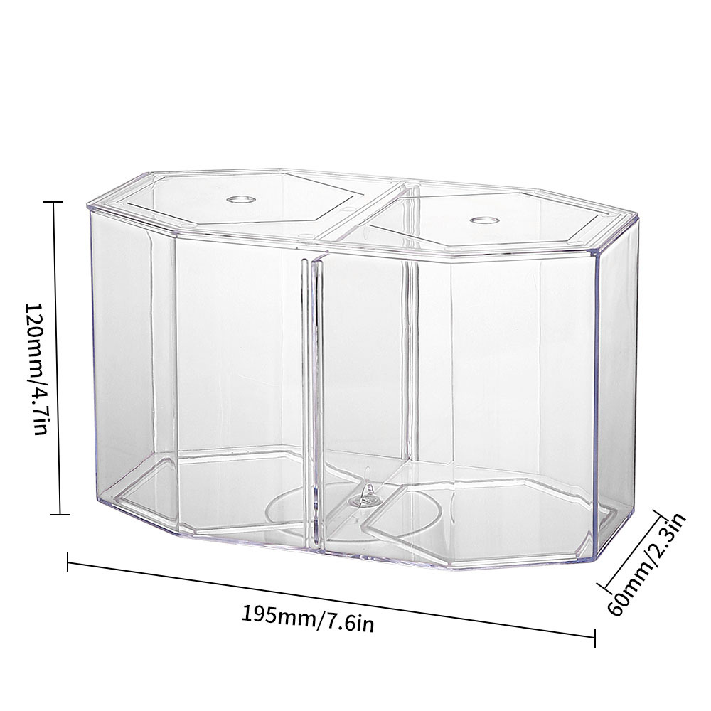 Acrylic Two Splits Guppy Fish  - Live Fish Aquarium 评论和价格