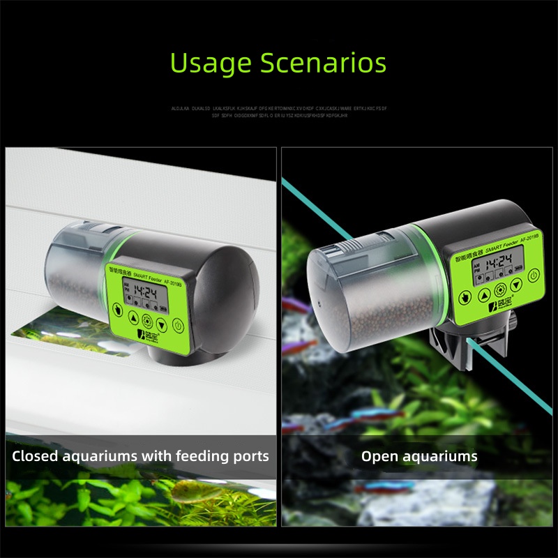 Fish Tank Automatic Feeder Tim - Aquarium Fishes 评论和价格