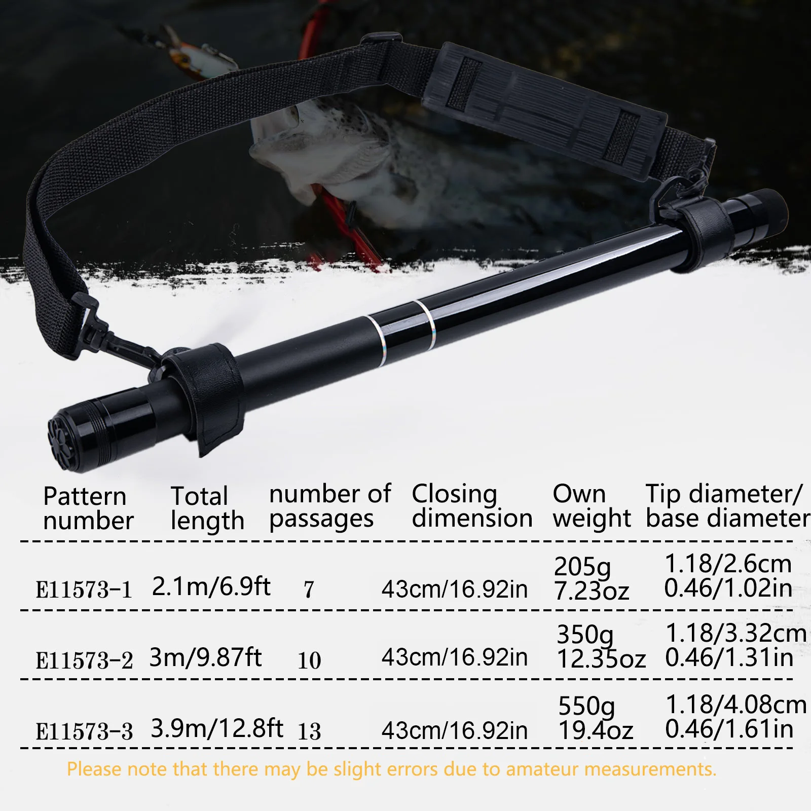 Goture Portable Fishing Net Po - Fish Net Handle 评论和价格