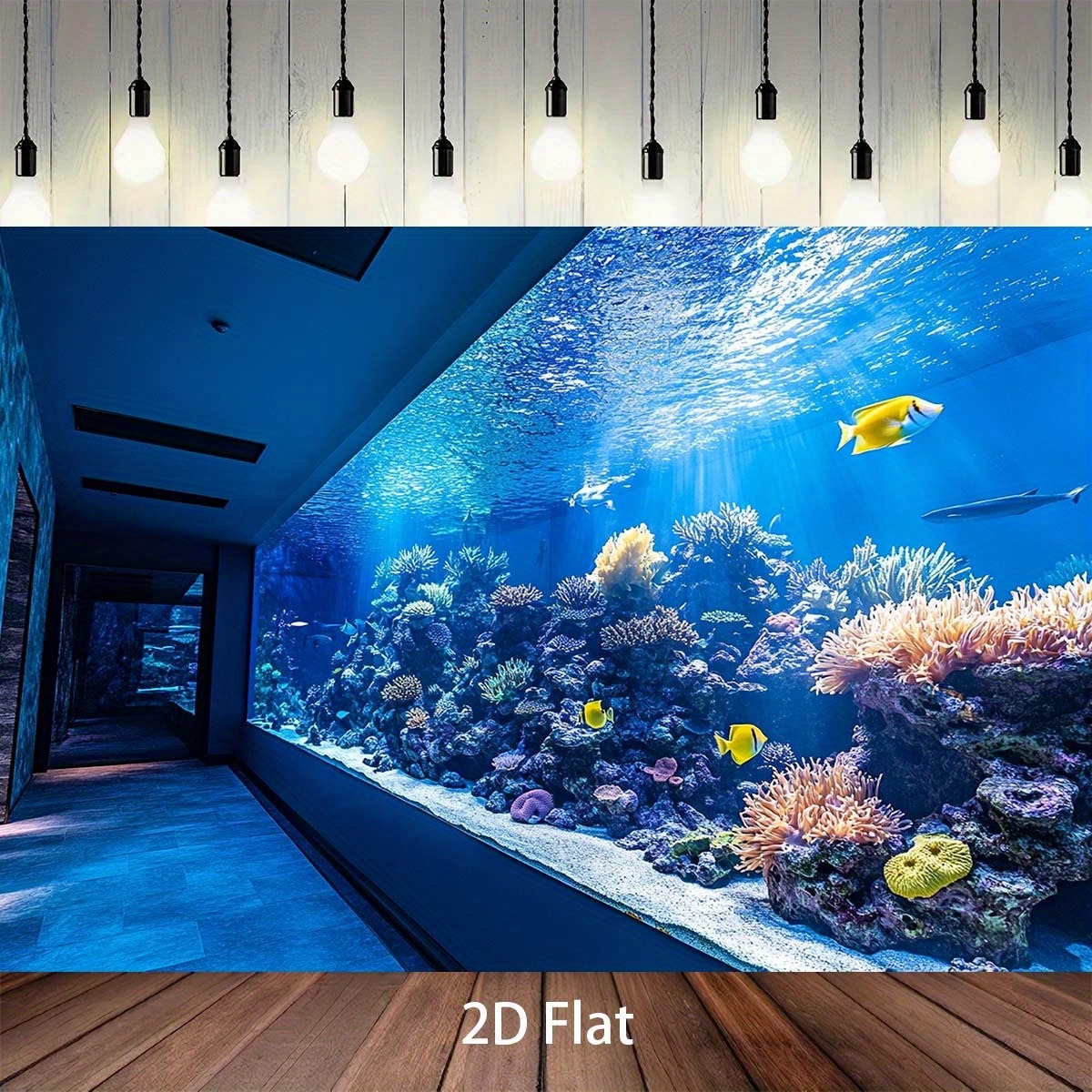 Vibrant Underwater Aquarium Ta - Fish Aquarium Home 评论和价格