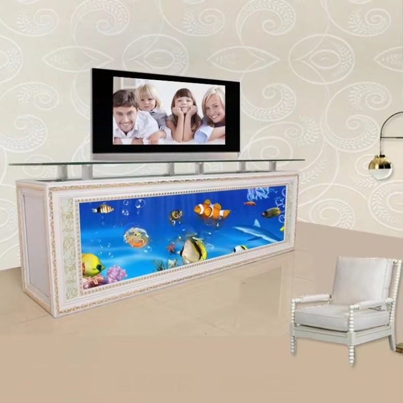European TV Cabinet Fish Tank  - Live Fish Aquarium 评论和价格
