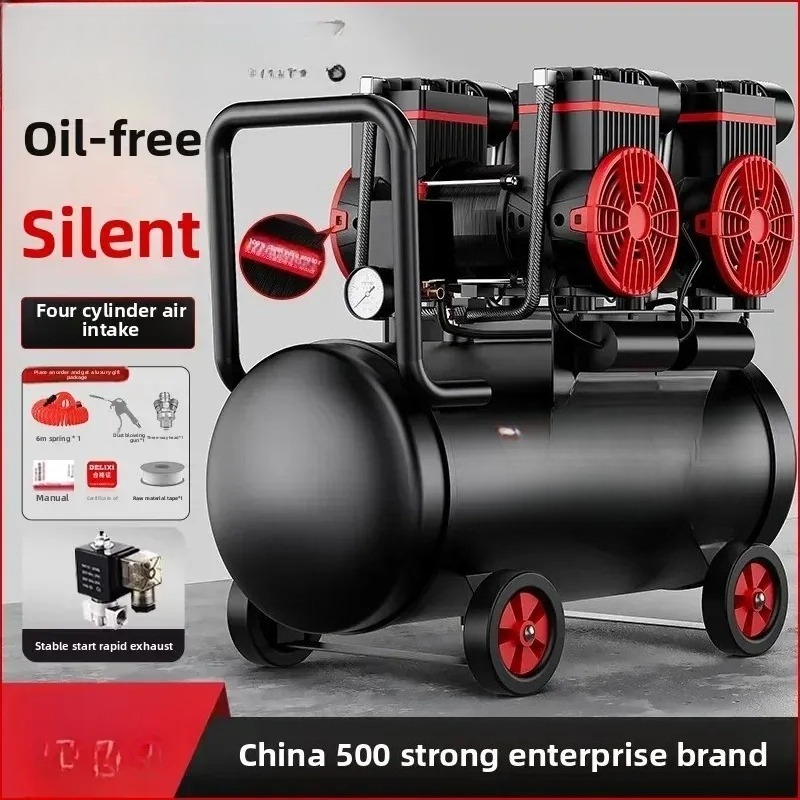 220V Portable Silent Oil-Free  - Air Pump Silent 评论和价格