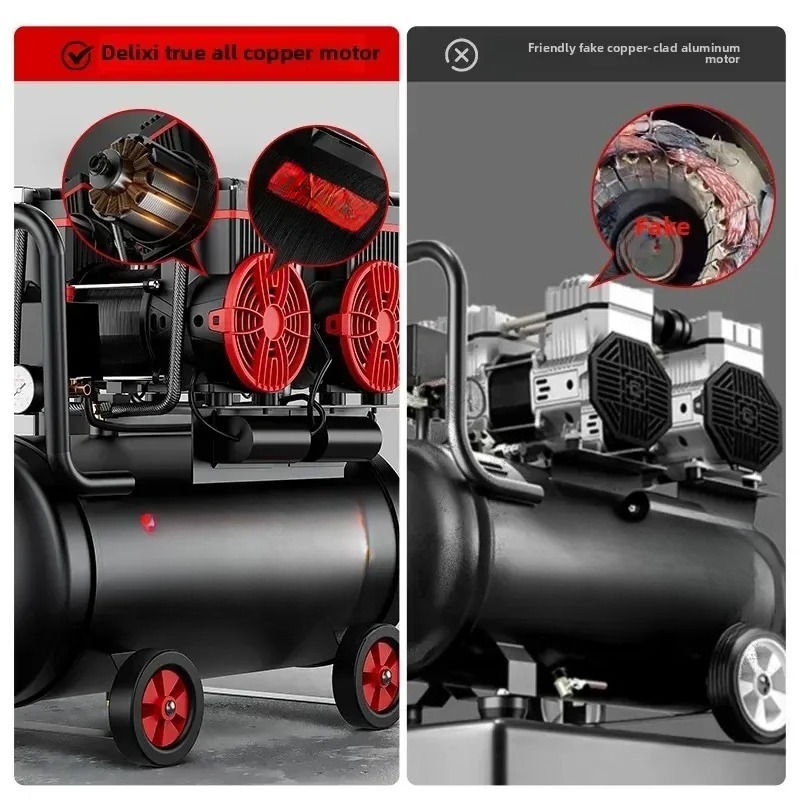 220V Portable Silent Oil-Free  - Air Pump Silent 评论和价格