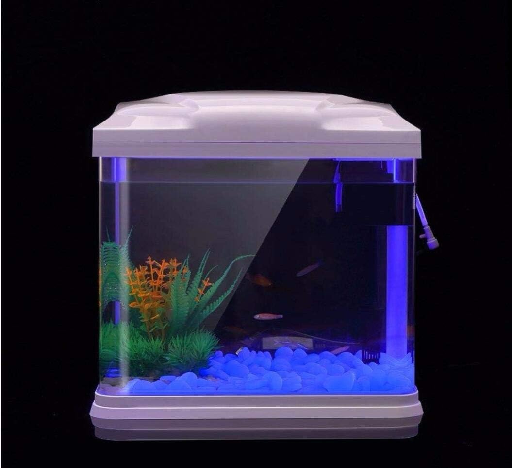 Fish Tank Rocks Glow Blue Pebb - Fish Aquarium Home 评论和价格