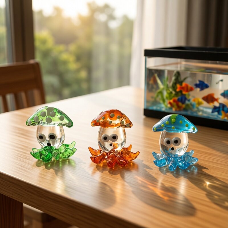 Japanese Cute Mini Glass Squid - Aquarium Fish Japan 评论和价格