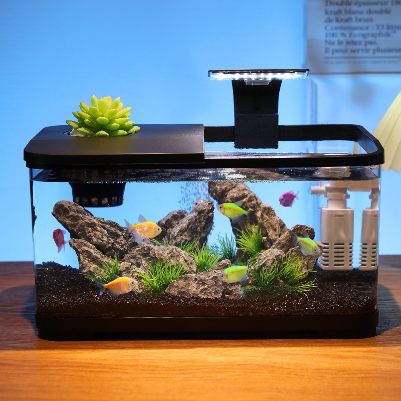 Desktop fish tank circulating  - Fish Aquarium Home 评论和价格