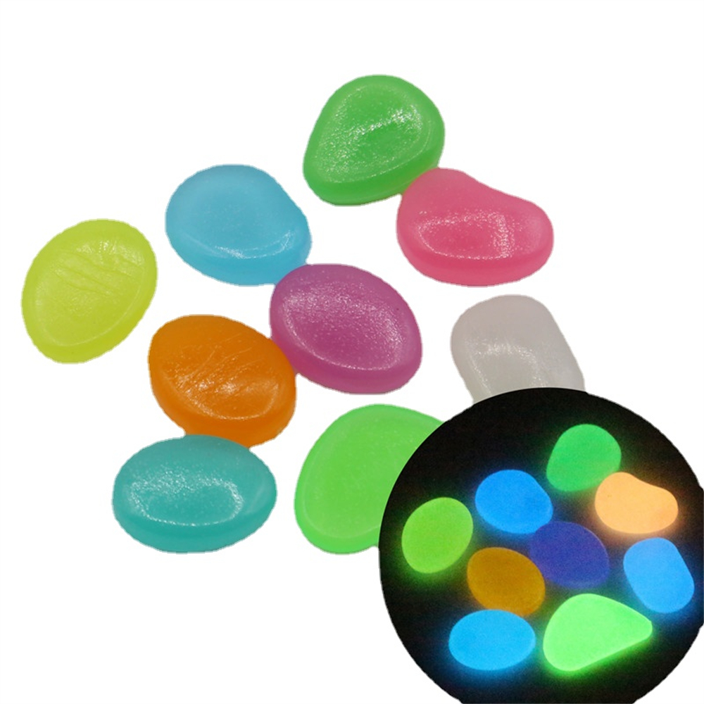 50pcs Luminous Stone Fluoresce - Fish Aquarium Home 评论和价格