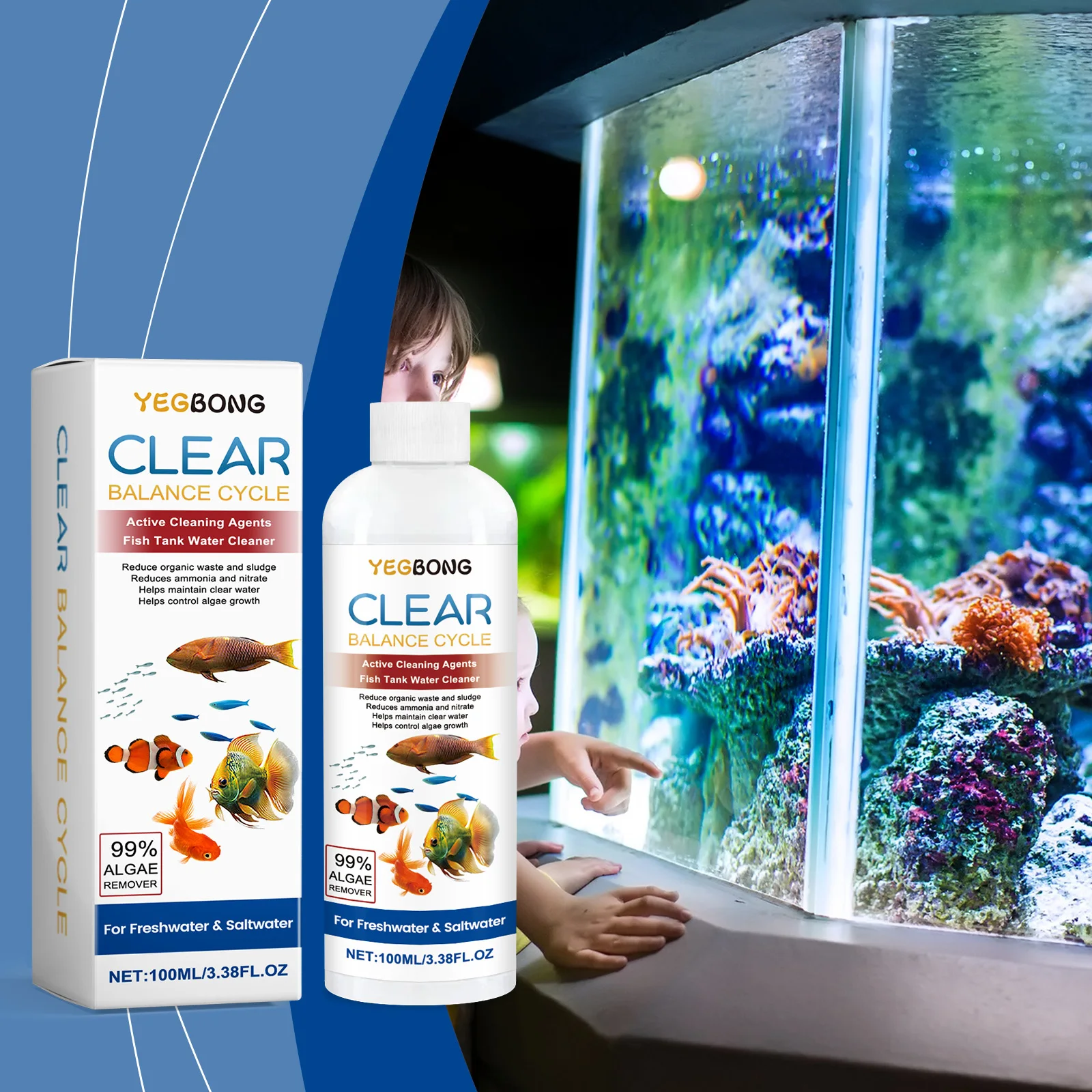 Algae Remover for Fish Tanks,  - Aquarium Fish House 评论和价格