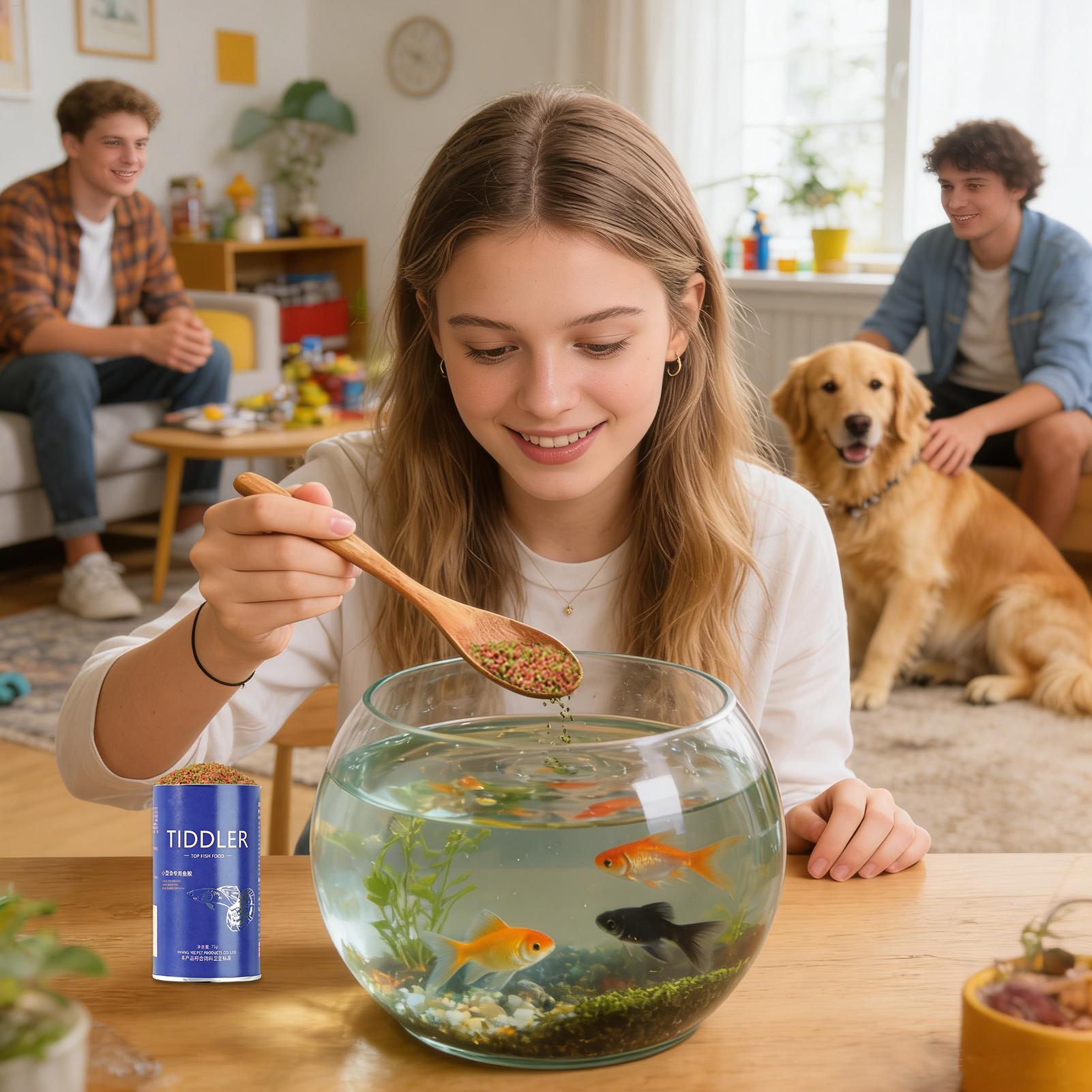 Fish Food Aquarium Feed Small  - Aquarium Fish Freshwater 评论和价格