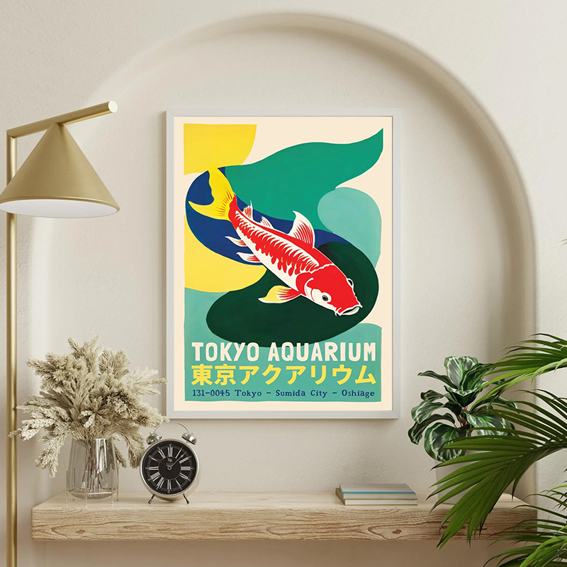 Japan Aesthetic Fish Poster To - Aquarium Fish Japan 评论和价格