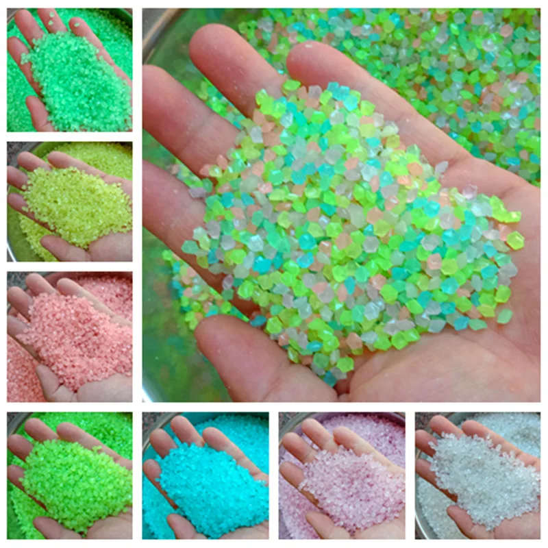 2000Pcs 3-5mm Luminous Sand Gl - Fish Aquarium Home 评论和价格