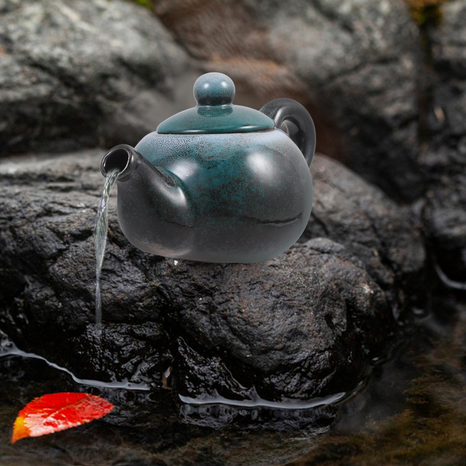 Yao Bian Ceramic Water Fountai - Fish Aquarium Home 评论和价格