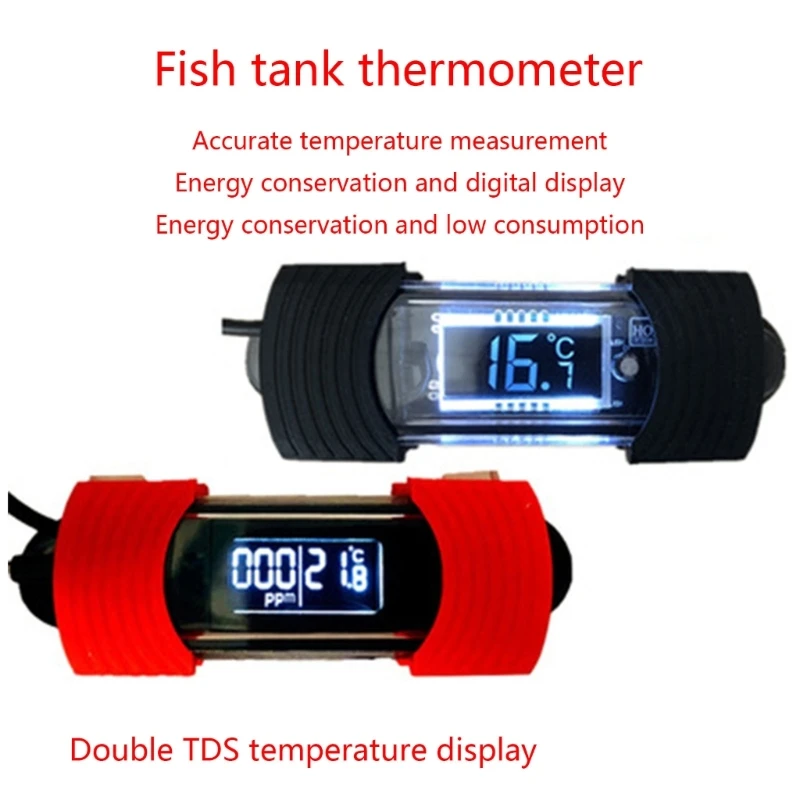 Aquarium Thermometer Digital W - Aquarium Fish Freshwater 评论和价格
