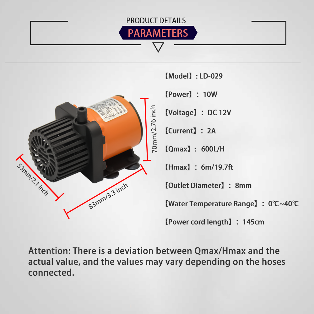 12V DC Brushless Small Submers - Aquarium Fishing 评论和价格