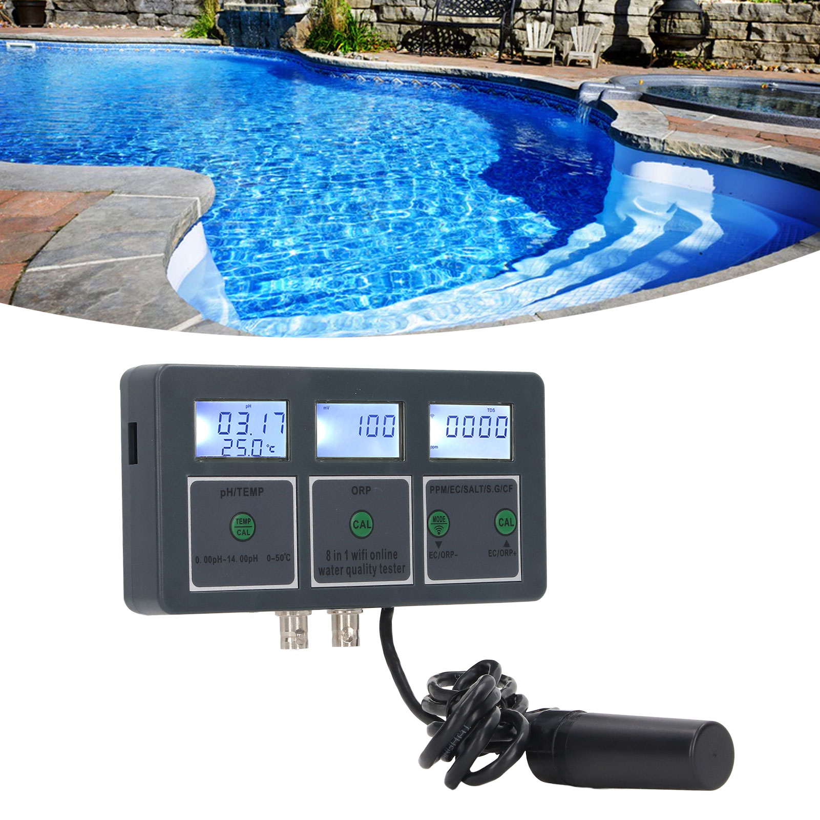 Water Quality Tester Multi Par - Aquarium Fish In Online 评论和价格