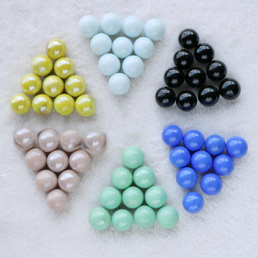 66Pcs Dia16mm Solid Color Glas - Fish Aquarium Home 评论和价格