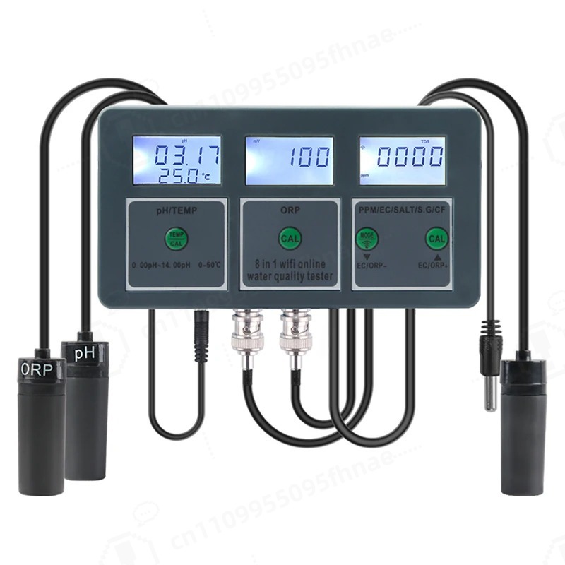 WiFi Digital PH ORP TDS EC Sal - Aquarium Fish In Online 评论和价格